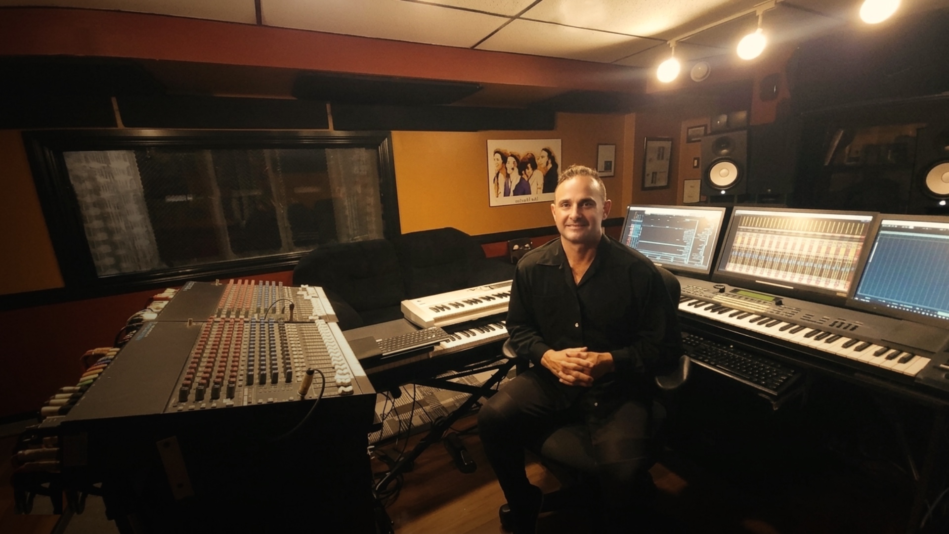 Exodus Studio control room